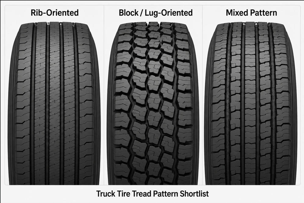 Tread Pattern Choice Starts With the Operating Job